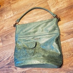 Matt & Nat Vegan Leather Green Bucket Bag